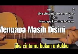 Chord Gitar Masih Adakah Cinta Untukku